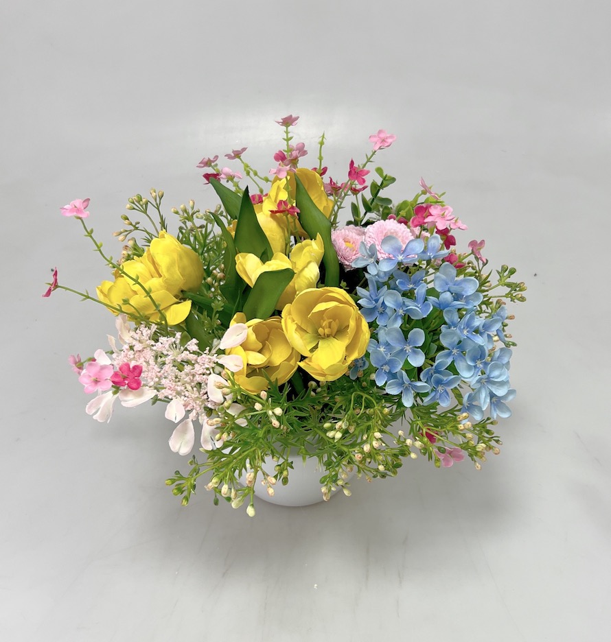 Mísa tulipán MIX v ker.30x30cm