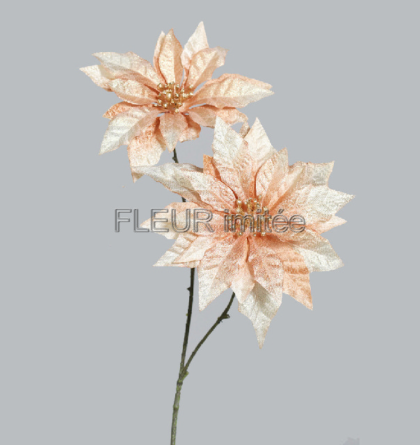 Poinsettia x2 66cm 16/96