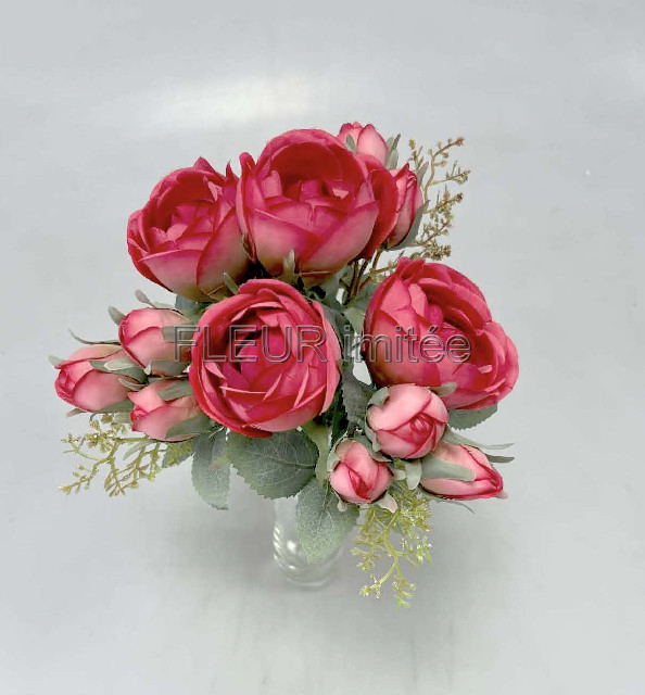 Kytice pivoňka 33cm 12/120